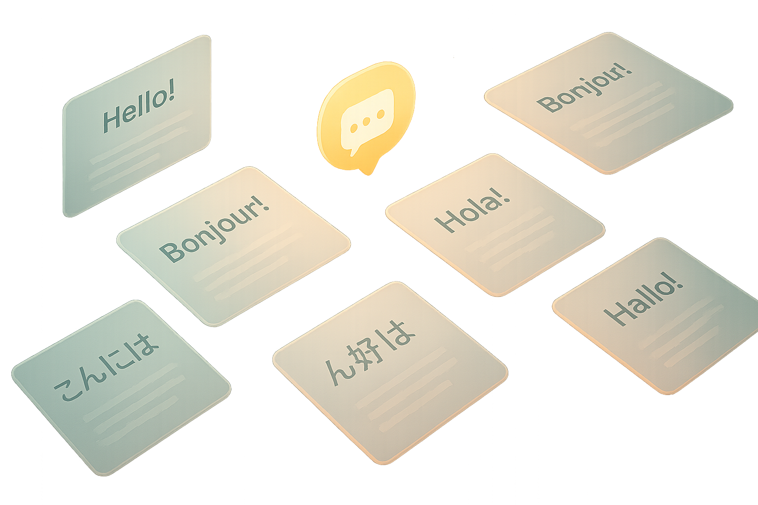 Conversational design illustration