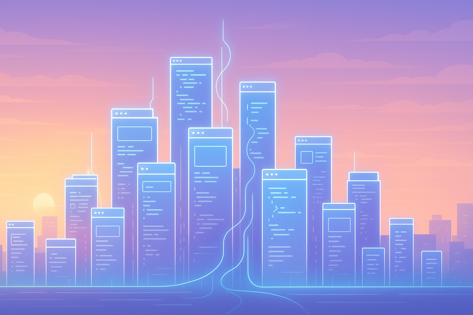 Team collaboration illustration